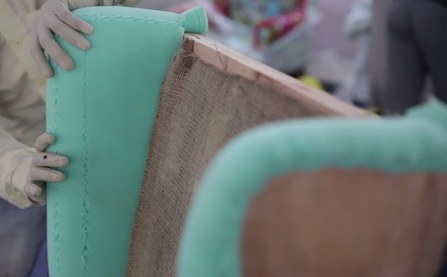 The Making Journey of Joan Lounge Chair