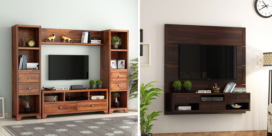 Snapple Wall Mount Tv Unit in India