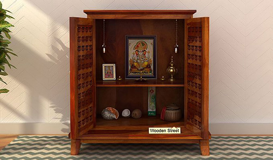 Get 23 Furniture Wooden Pooja Mandir Designs For Home