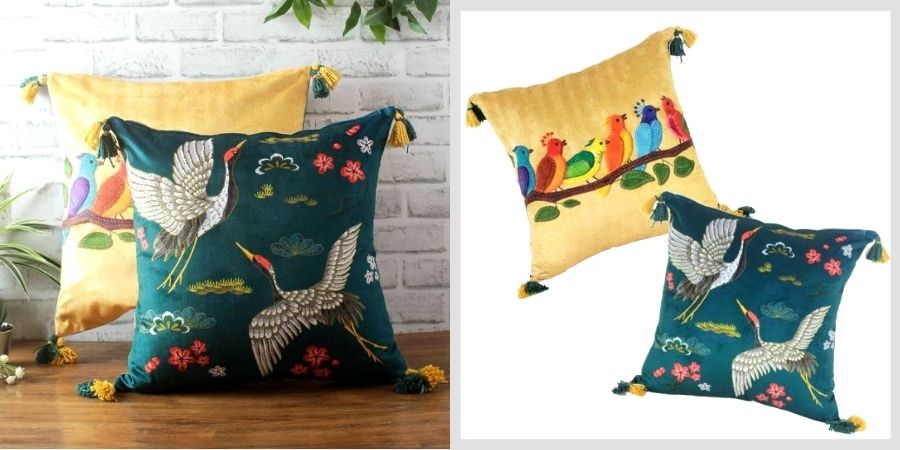 Colored Cushion Cover