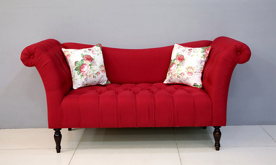 Interior design ideas for living room with colorful lounge seating