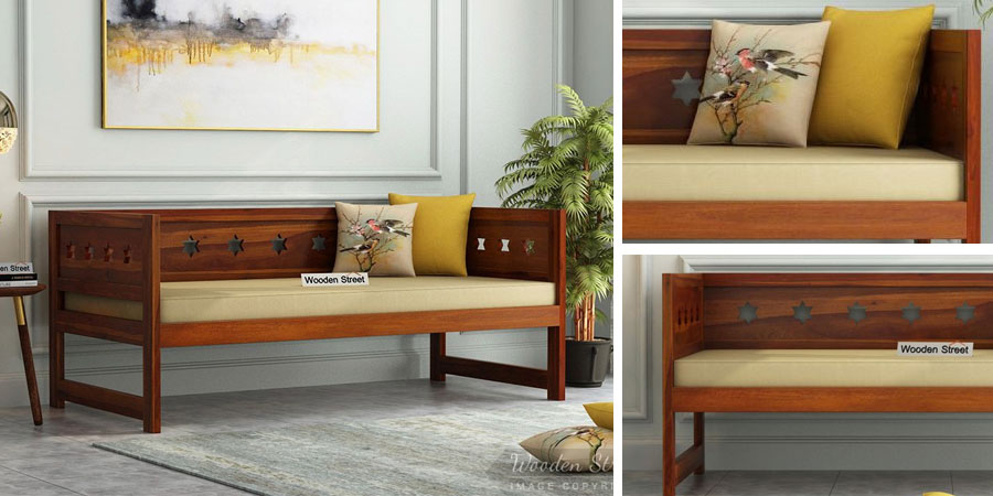 Wooden Diwan Bed