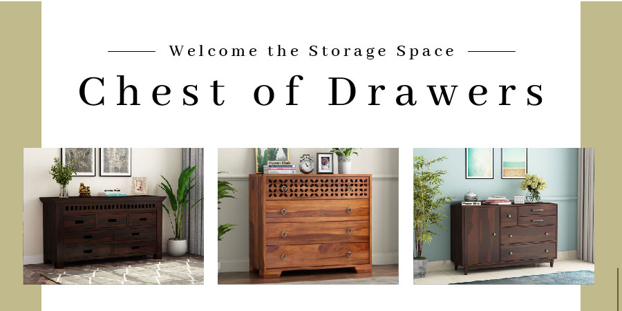 Wooden Chest of Drawers