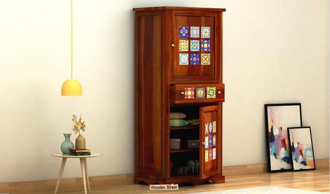 Boho Multi-Utility Wardrobe for Bedroom