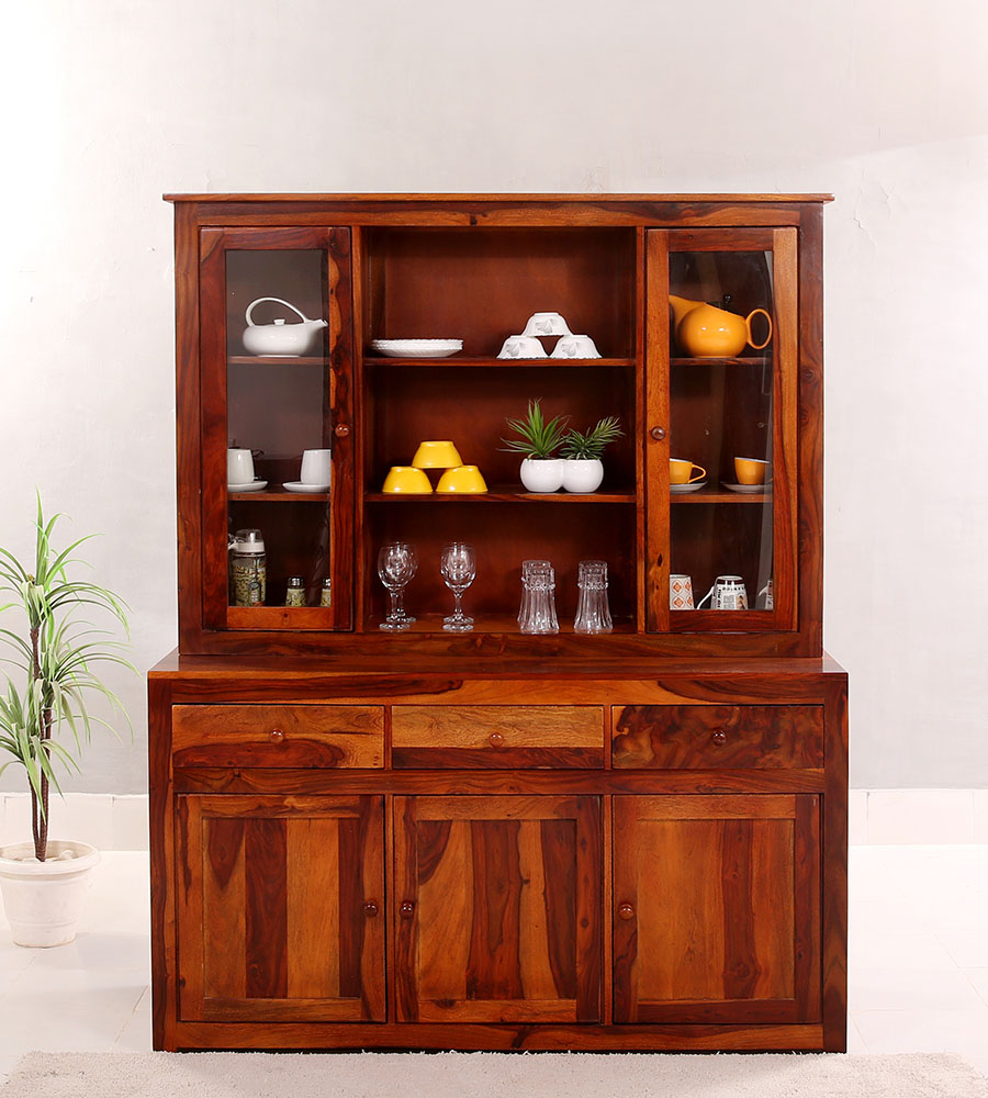 Smart kitchen cum dining room crockery unit