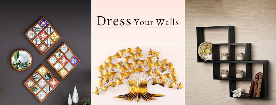 Wall décor ideas for stylish living room interior design