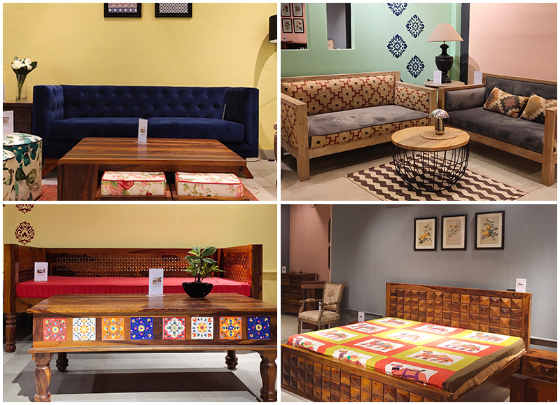 Wooden Street Furniture Store - Jaipur