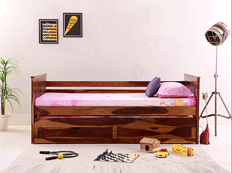 Space Saving bed under bed