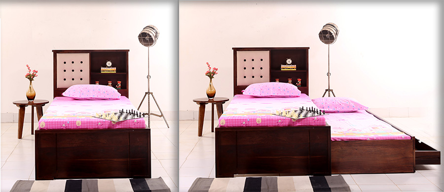 Trundle Bed With Storage