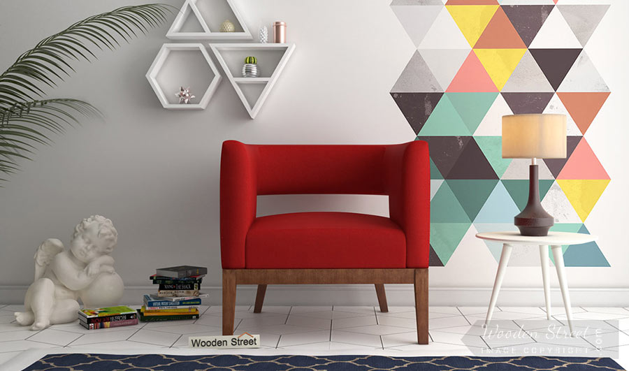 Living room chairs with arms