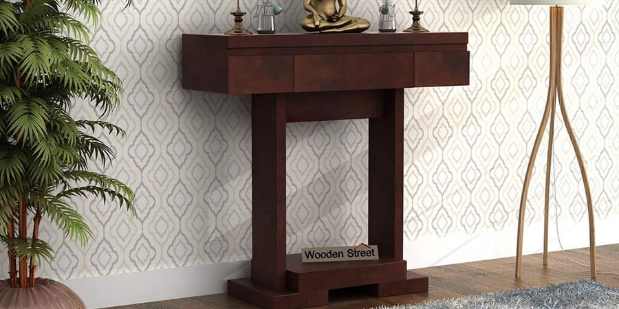 Console table for Diwali Home Decor