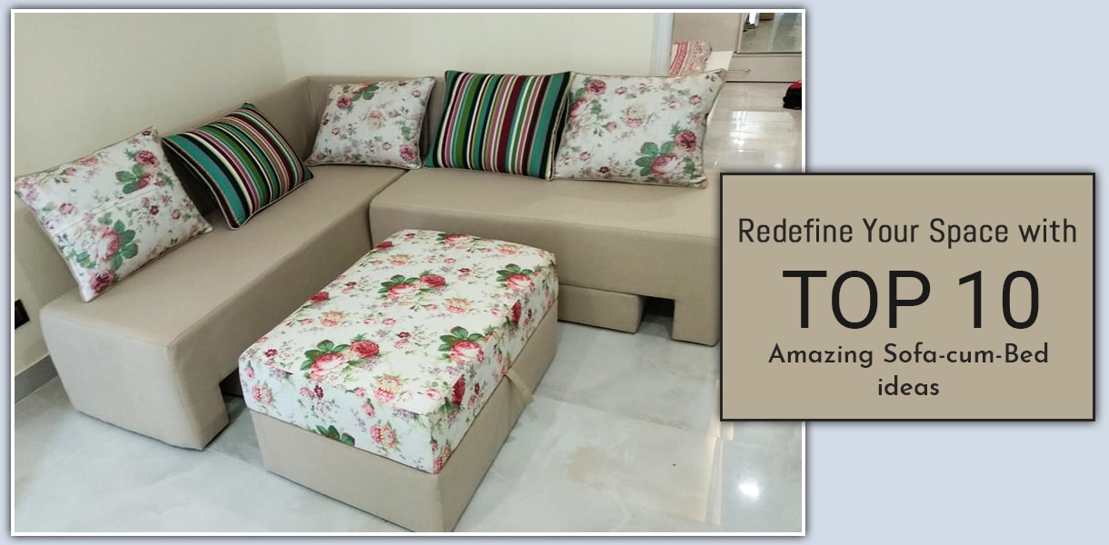Redefine Your E With Top 10 Amazing Sofa Bed Ideas If You Have A Small Or Studio Apartment E Is Always An Issue Wooden Street Has Amazing Furniture Item To Handle This Sofa Beds
