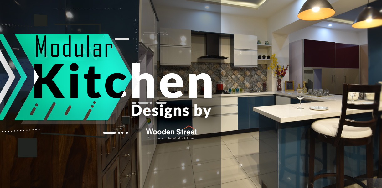 Modular Kitchen Designs by WoodenStreet