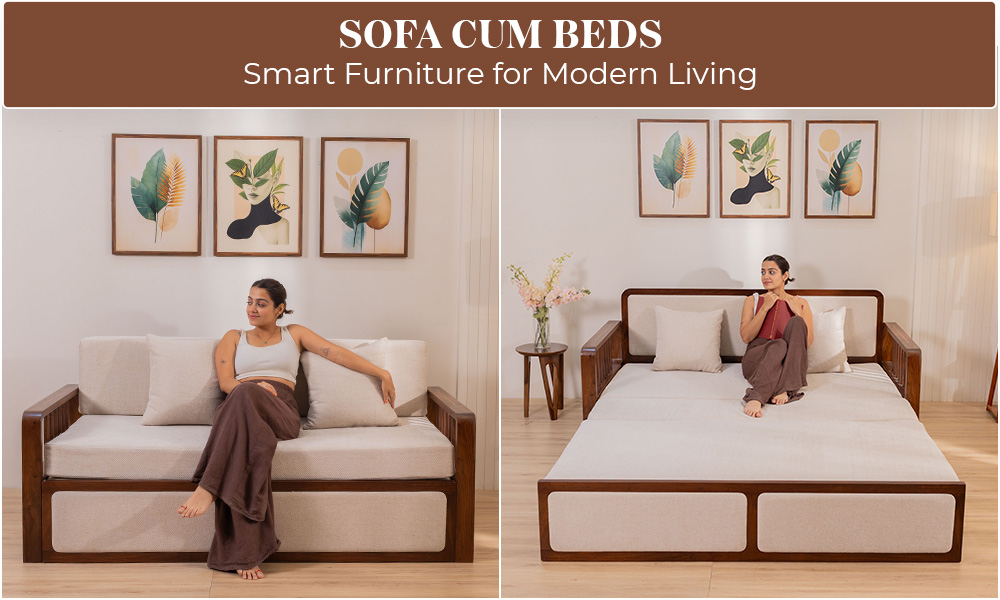 How Sofa Cum Beds Save Space in Your Home: Smart Furniture for Modern Living