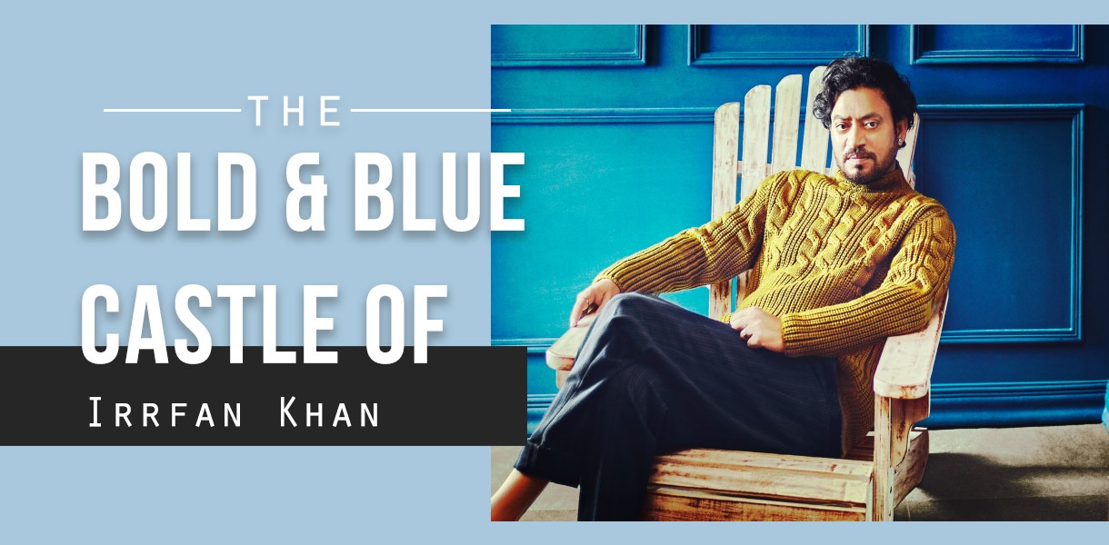 Celebrity Home Tour - The Bold & Blue Castle of Irrfan Khan