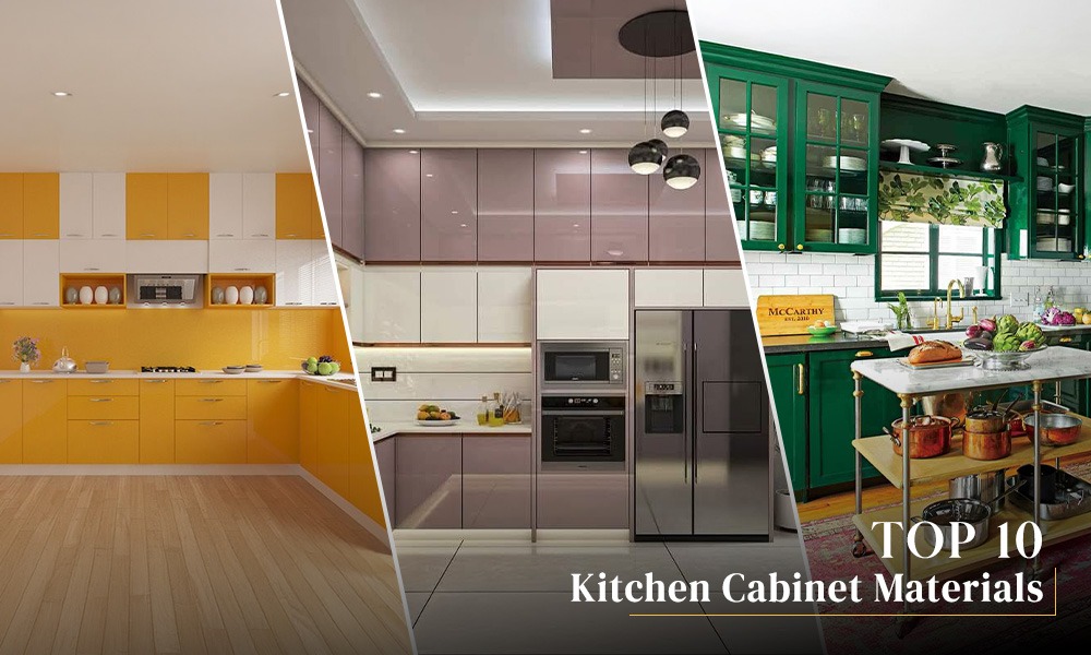 16 Popular Kitchen Cabinet Materials & Finishes | Wooden Street