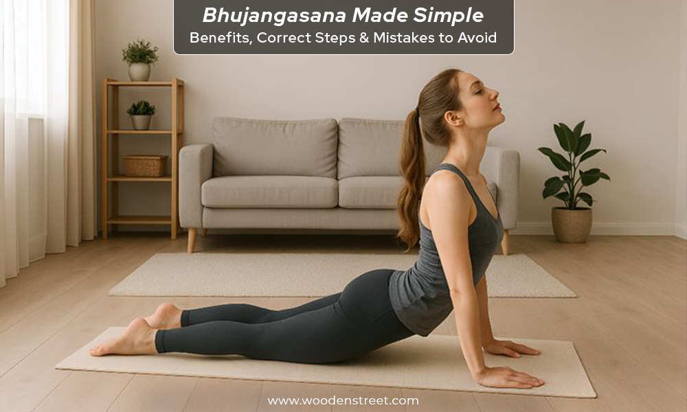 Bhujangasana (Cobra Pose): Benefits, How to Do It Right & Common Mistakes to Fix