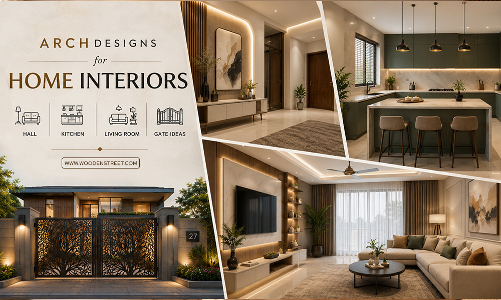 Arch Designs for Home Interiors: Hall, Kitchen, Living Room & Gate Ideas That Actually Work