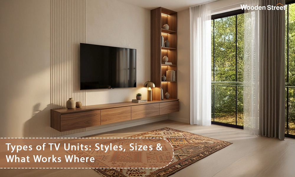 Types of TV Units: From Wall-Mounted Panels to Floor Units - What Works Where