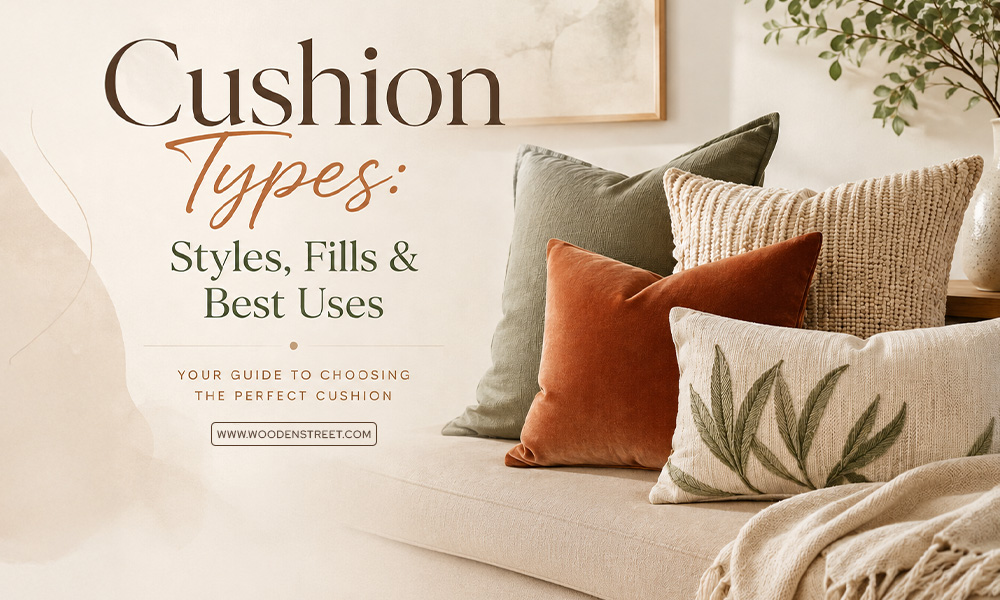 unbderstand types of cushions