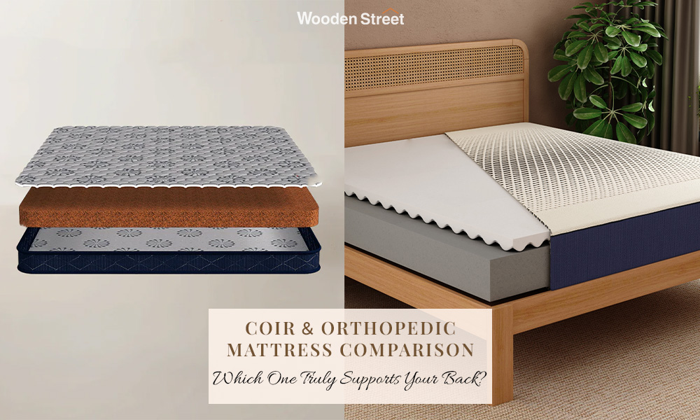 comparison of coir vs orthopedic mattress