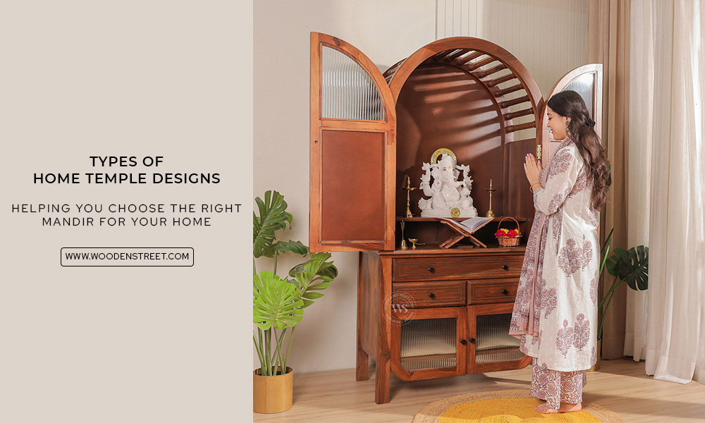 types of home temples designs