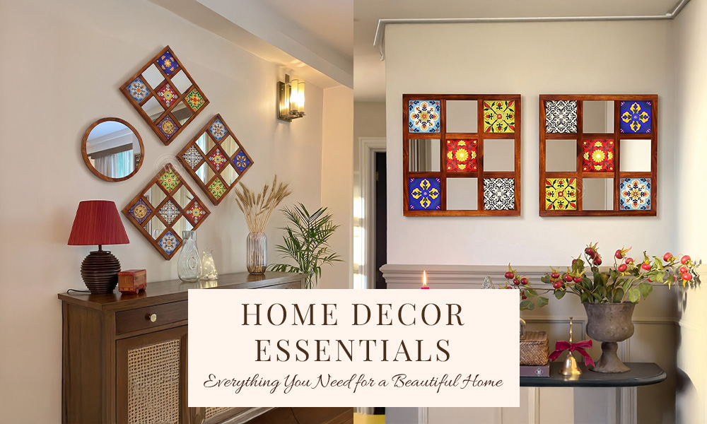 types of home decor essentials